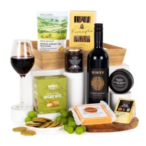 Cheese and Wine Gift Tray