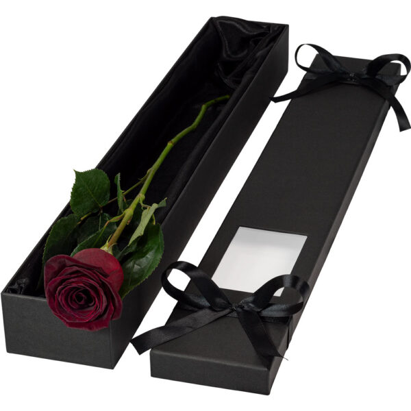 Single Extra Long Luxury Black Baccara Rose