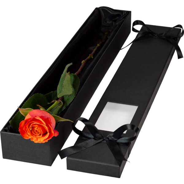 Single Extra Long Luxury Orange Rose