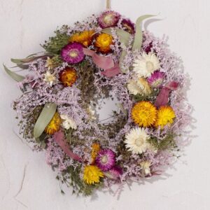 Floral Fields Dried Wreath