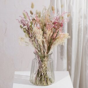 Rose Quartz Dried Flower Bouquet